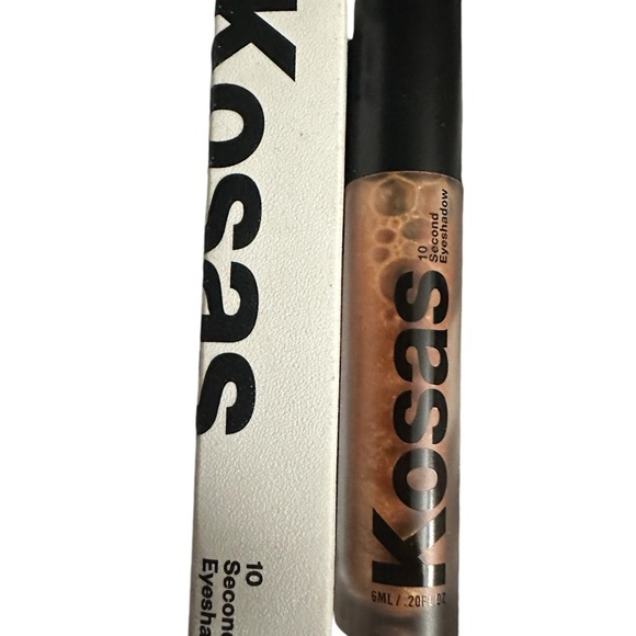 Kosas 10 Second Liquid Eyeshadow Supreme Color Warm Glittery Gold Full Size - Picture 4 of 8